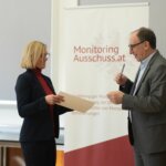 Julia Moser und Minister Johannes Rauch