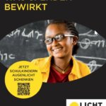 Nigest aus Äthiopien am Kampagnensujet von Licht für die Welt