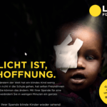 Werbekampagne: Wo Licht ist, ist Hoffnung.