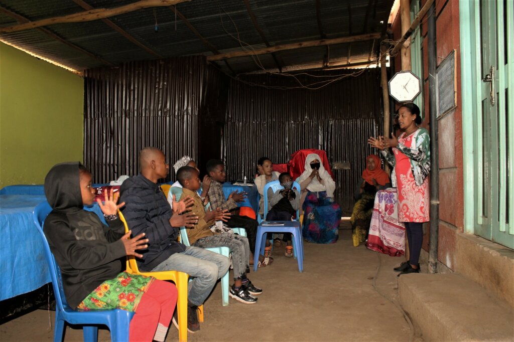 Mekdes Worku is teaching sign language classes during COVID school shutdown
