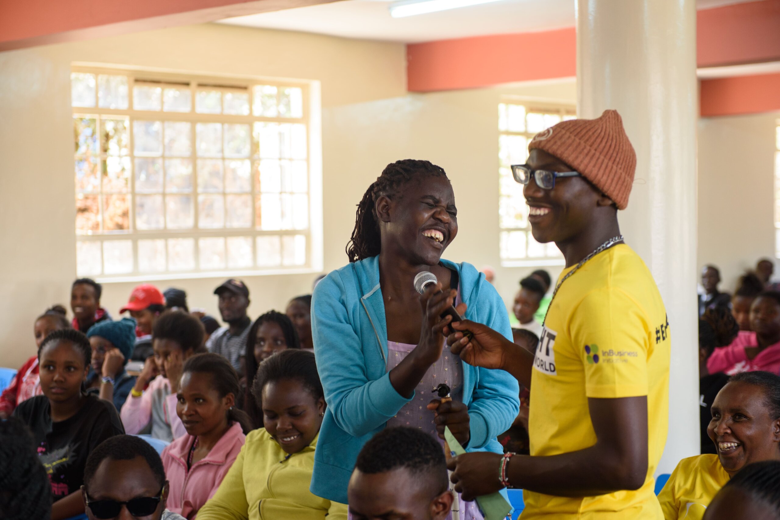 A mentorships forum took place at the Machakos Technical Institute for the Blind in Kenya as part of the EmployAble programme. The programme aims to enable economic empowerment. During the session students learned skills on how to create CVs and write successful job applications.