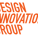 The image reads Design Innovation Group in bold orange text.
