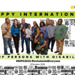 A group photo of the Disability Inclusion Technical Team and the We Can Work Team Leads.